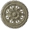 Ekena Millwork York Ceiling Medallion (Fits Canopies up to 3 5/8"), 21 5/8"OD x 2 1/2"P, Castle Stone Crackle CM21YOCSC - alternate 1